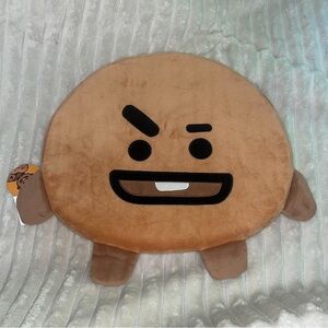 BTS BT21 Shooky Brown Plush Cushion
